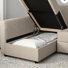 受け渡し決定】IKEA ソファベッド ベージュ