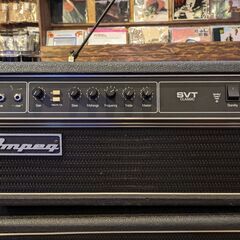 【函館・北斗市近郊】【直接取引限定】 ベースアンプ：ampeg SVT CL キャビネット：ampeg SVT410HE 楽器 音響機器 