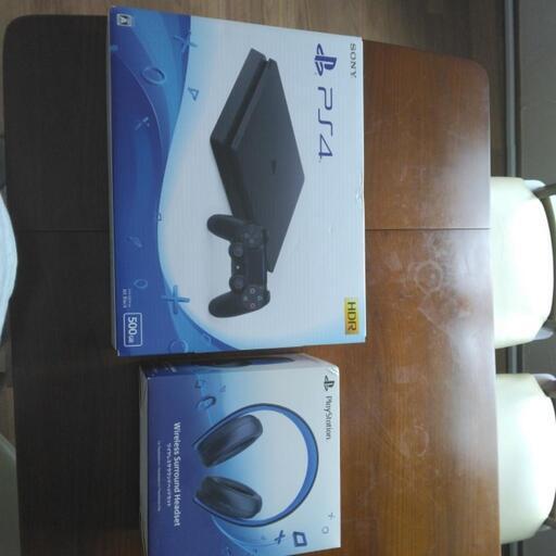 PS4 新品未開封+WSH新品未開封