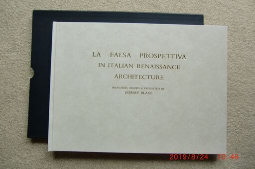 イタリア、ルネッサンス期の建築図