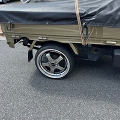 値下げしました。軽トラ、軽自動車　ステルスホイールk35　4本