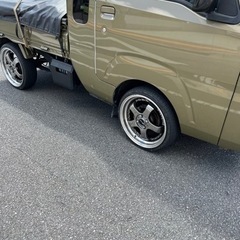 値下げしました。軽トラ、軽自動車　ステルスホイールk35　4本