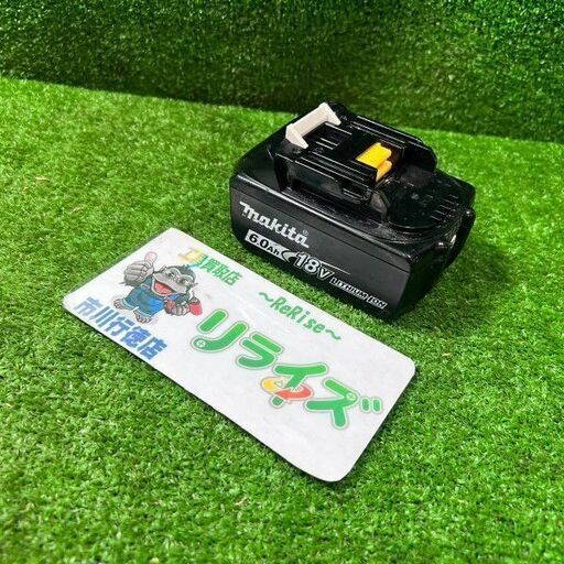 マキタ BL1860B バッテリー 9回 ※マーカーで塗りつぶしあります。(画像参照)【市川行徳店】【店頭取引限定】【中古】管理番号：ITWOSAQ6WFAY