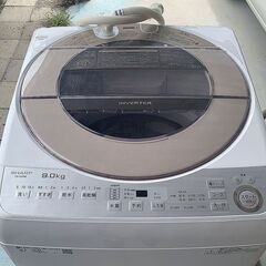 【終】G10　シャープ　全自動洗濯機　9㎏　