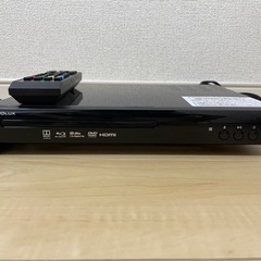 DVDプレーヤー Blu-ray対応  リモコン・HDMI端子付き　