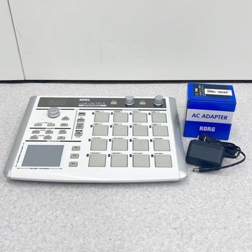 【美品】KORG KPC-1WHITE padCONTROL アダプター付