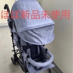 値下げ】二人乗りベビーカーDUOシティホップ2 ベビーザらス限定デニム
