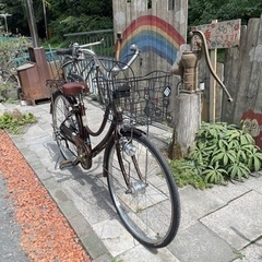 3748】シティ 26インチ 前後タイヤ新品 11,600円（防犯・税込）