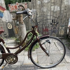 3748】シティ 26インチ 前後タイヤ新品 11,600円（防犯・税込）