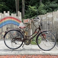 3748】シティ 26インチ 前後タイヤ新品 11,600円（防犯・税込）