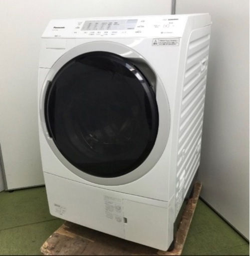 激安美品【2021年製】Panasonic 10kg ドラム式洗濯乾燥機　配達