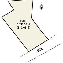 黒川郡大郷町粕川　売地　　300万円