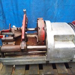 ★REX レッキス ねじ切り旋盤 80A パイプマシン ダイヘッド付き 