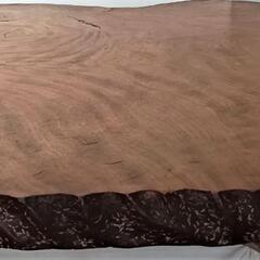 珍品 手作り 欅 けやき 座卓 欅板　テーブル サイドテーブル