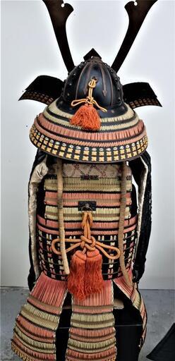 Armadura タンゴ侍 革鎧 茶｜端午の節句 五月人形 兜 コンパクトでおしゃれ おすすめ モダン 人気 インテリア 木製 高級 平飾り 名入れ