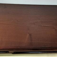 和風 美品　大型花台　盆栽台　木製