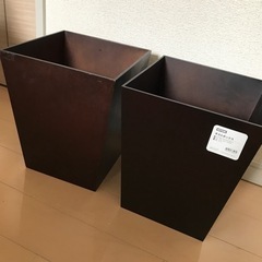 【受け渡し者確定】ニトリ　ゴミ箱　ダストボックス　2個セット