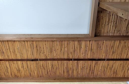 珍品 茶道具 茶器葦棚 台目棚 よしず 茶棚 屏風