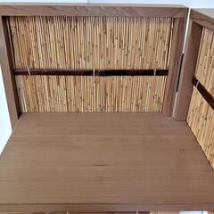珍品　茶道具　茶器葦棚 台目棚　よしず　茶棚　屏風