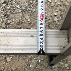 ☆彡①業務用!!!とても丈夫なアルミ製脚立!!!高さ270ｃｍ!!!大工・植木・洗車・日曜大工・などなど・・・
