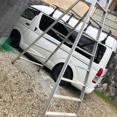 ☆彡①業務用!!!とても丈夫なアルミ製脚立!!!高さ270ｃｍ!!!大工・植木・洗車・日曜大工・などなど・・・
