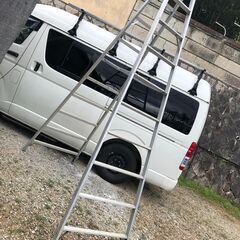 ☆彡②業務用!!!とても丈夫なアルミ製脚立!!!高さ約