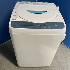 【無料】SHARP 4.5kg洗濯機 ES-GL45 2008年...
