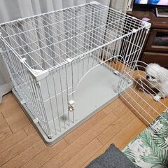 【引取4,000円】犬用ゲージ「小型犬用」