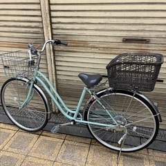 シティーサイクル　liselotte 27インチ　6段変速付き　美品