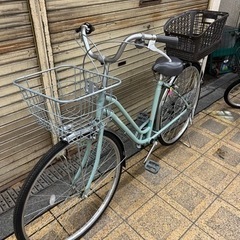 シティーサイクル　liselotte 27インチ　6段変速付き　美品