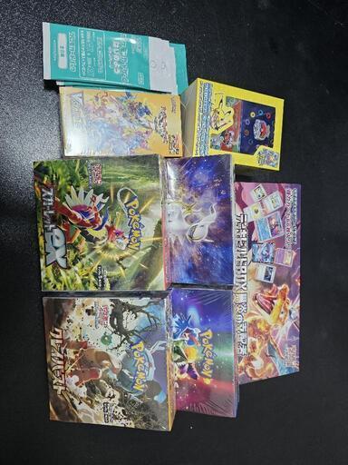 ポケモンカード未開封BOXセット