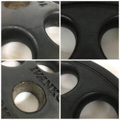 Ivanko イバンコ オリンピックラバープレート65kgセット 50mm Ivanko イバンコ オリンピックラバープレート65kgセット 50mm IVANKO