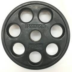 UNY5/66 IVANKO イヴァンコ オリンピックラバー プレート 10㎏×2 計20