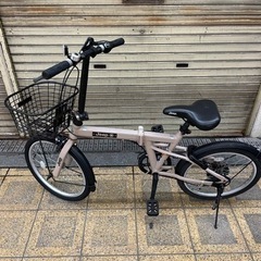 JEEP 変速付き折りたたみ自転車　