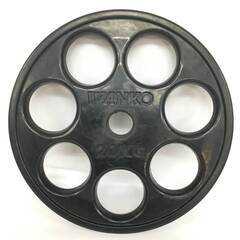 🔷🔶🔷UNY5/74 IVANKO イヴァンコ オリンピックラバー プレート 20㎏×2 計40㎏ 穴径50mm イージーグリップ ラバーウェイト セット⑤○🔷🔶🔷