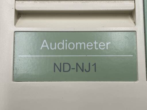 【九州 配送対応 可能】YAGAMI ND-NJ1 Audiomater オージオメーター 2007年製 TYPE 5 JIS T 1201-1