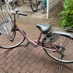 ミヤタの自転車 ピンク