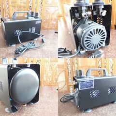 使用感少 urlife HPCube 2色 エアブラシ コンプレッサー 2ピース