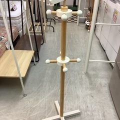 【リサイクルサービス八光】高さ119cm　木製　キッズポールハンガー