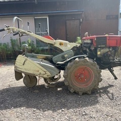 耕運機　ディーゼル　歯全部、切替ワイヤー新品交換後２回使用（パワーと深掘りできると思います）値下げ