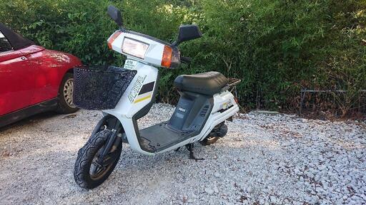 商談中 締切 即乗り可 ヤマハ YAMAH 35R アクティブ ACTIVE 50  2スト バイク オートバイ 原付 通勤 通学 お買い物 配達 宅配
