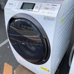 北九州市内配送無料 保証付き NA-VX9600R-W ドラム式洗濯乾燥機 クリスタル