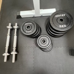 【取引終了 受け渡し者決定】IROTEC（アイロテック）ベンチプレスセット