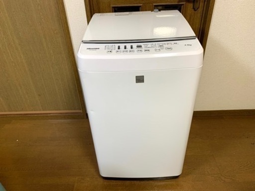 配送可　Hisense 洗濯機　4.5kg