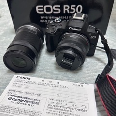 【ネット決済・配送可】canon eos R50