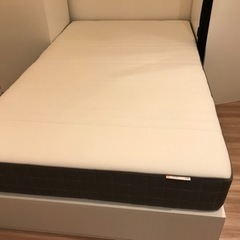 【売約済み】IKEA製セミダブルベッド MALM