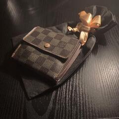 LOUIS VUITTON ：折畳み財布
 ダミエアズール