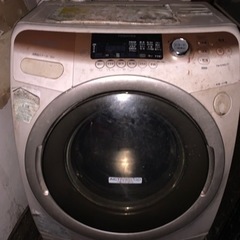 ジャンク品　ドラム式洗濯機