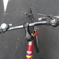 クロスバイク ルノーRENAULT 6段変速 700 レッド 配送無料