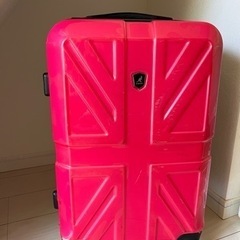 ピンク　スーツケース